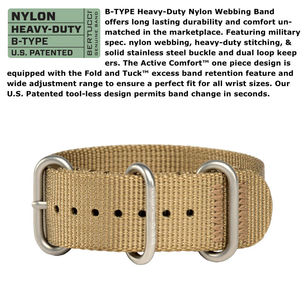 #11021 DX3® Field™ - Patrol Khaki™ Dial w/ Coyote Nylon Band - Image 5