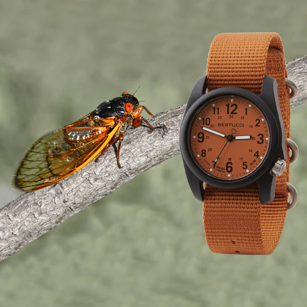 #11118 DX3® Field™ - Cicada Orange™ Dial, Cicada Orange™ Nylon Band - Image 5