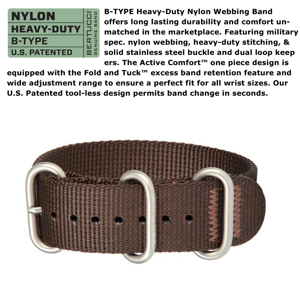 #11130 DX3® Field™ - Patrol Khaki™ Dial, Field Brown Nylon Band - Image 4
