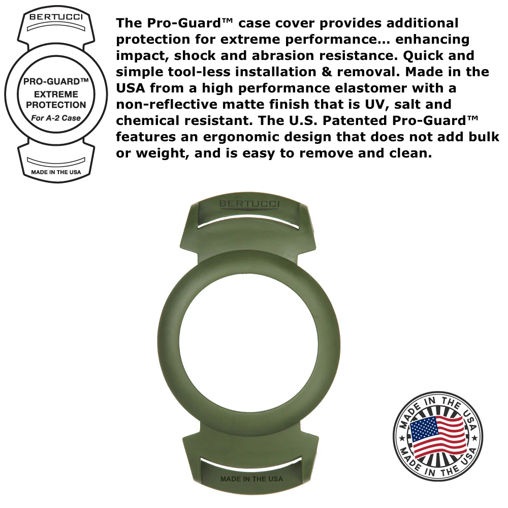 #11515 A-2S Military Ultra-Duty™, Black dial w/ #32V Foliage Vtech Tridura™ band + #301 Foliage Pro-Guard - Image 3