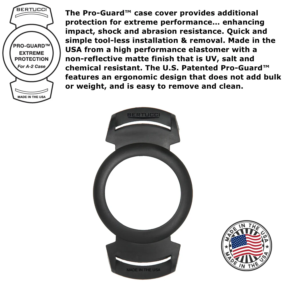 #11516 A-2S Military Ultra-Duty™, Black dial w/ #31V Black Vtech Tridura™ band + #300 Black Pro-Guard - Image 3