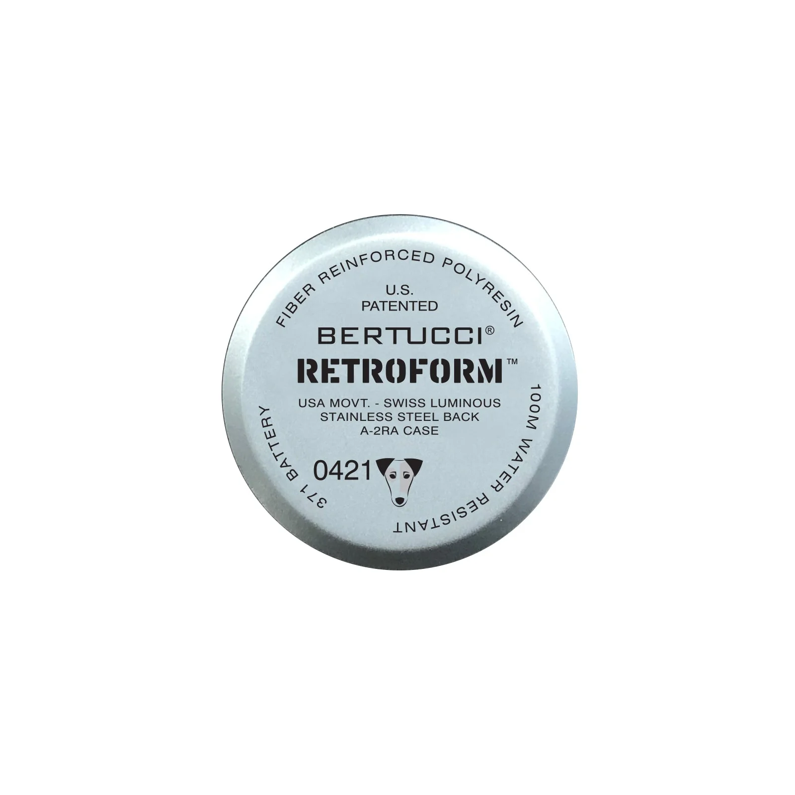 #11606 A-2RA RETROFORM™ - Black Dial w/ Foliage Tridura™ Vtech Band - Image 4