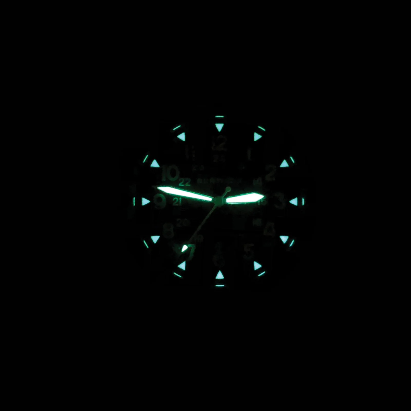 #13806 A-3PS Solar Field Italia - Black w/ Pro-Yellow G10 NATO Italian Rubber Band - Image 3