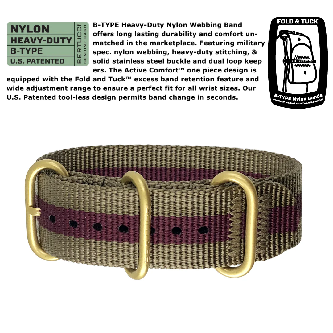 #16307 A-2A Golden Field™ - Legion Red dial, Coyote w/ Legion Red Pro-Stripe™ Nylon Band - Image 5