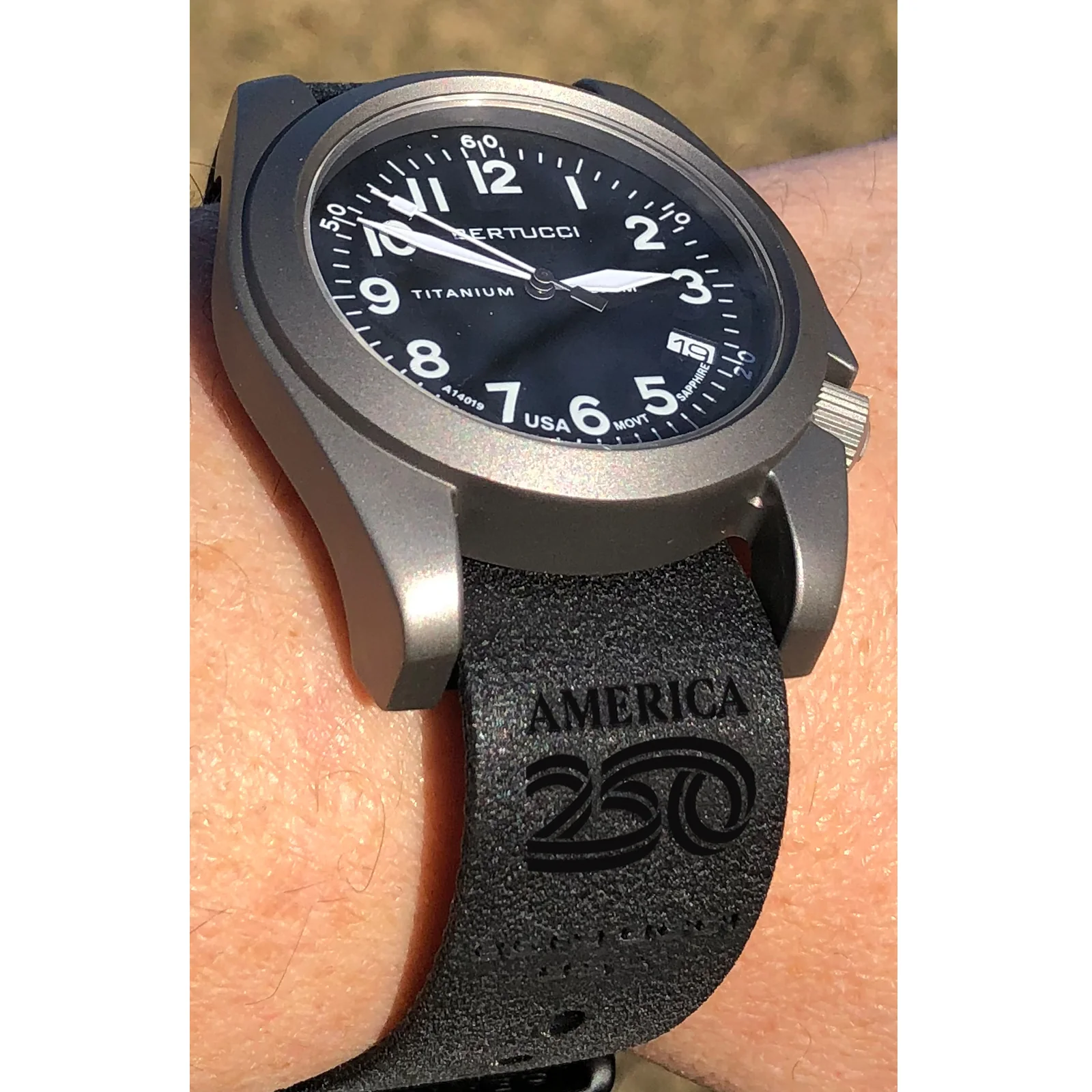 #31A - America 250 - Black, 7/8" - 22 mm size for A-2, A-3, A-6, A-7, & D-3 Cases - Image 4