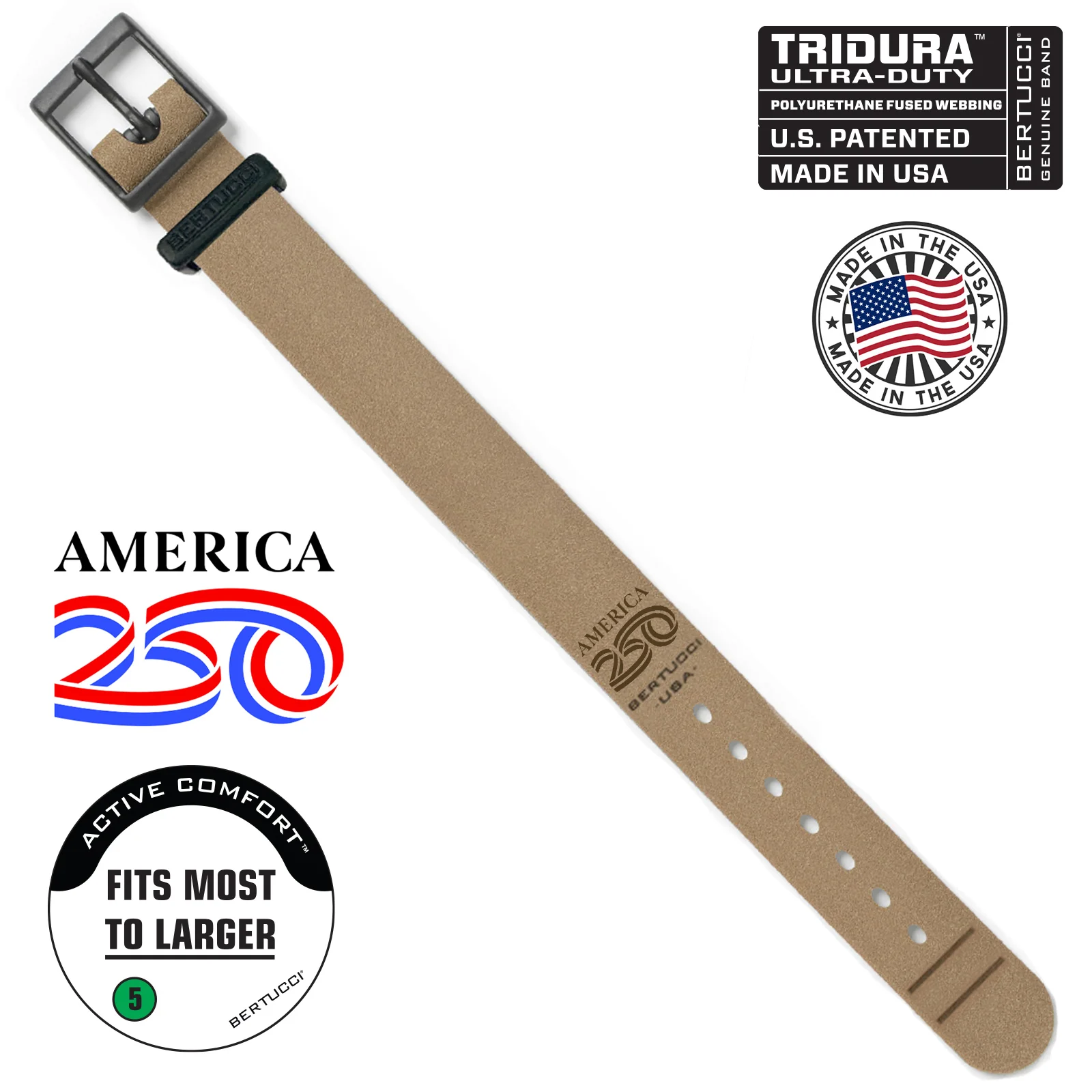 #55A - America 250 - Coyote, 7/8" - 22 mm size for A-2, A-3, A-6, A-7, & D-3 Cases - Image 3