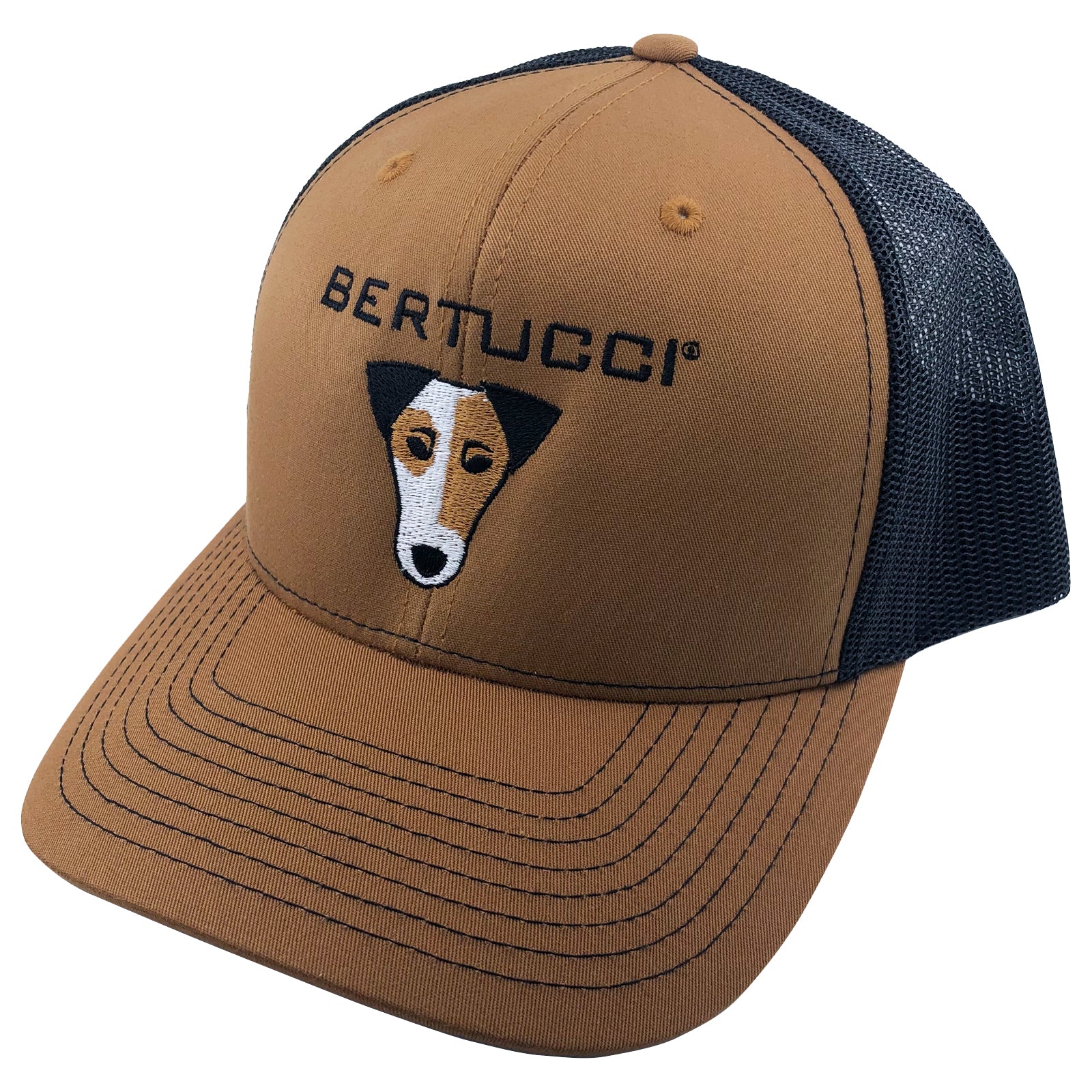 #A0022 Bertucci® Trucker Hat 112 - Duck / Black - Image 4